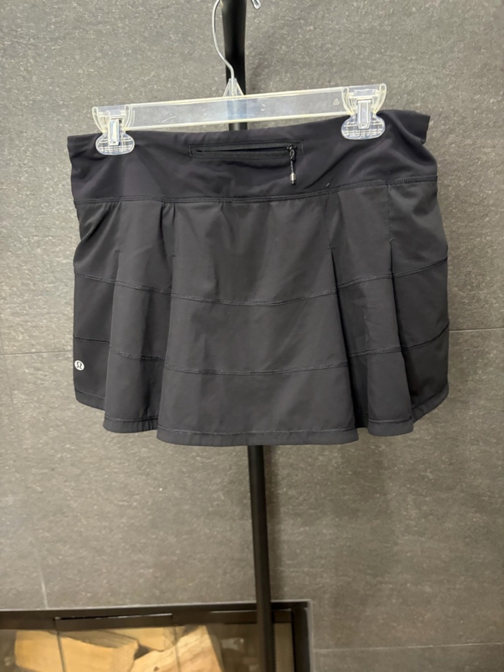 Lululemon Pace Rival Mid Rise Skirt Black Size 8 - Picture 11 of 15